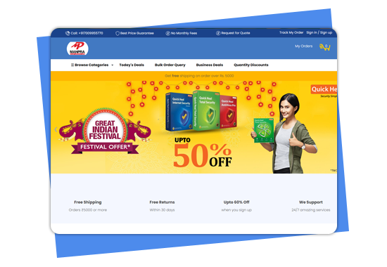 Manpra online shoping website